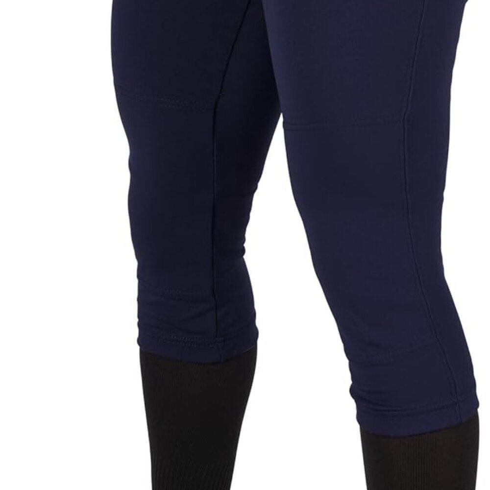 Women's Standard Low-Rise Softball Pants, Navy X-Large - Athletic Performance